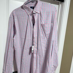 johnnie-O Pastel Plaid Shirt